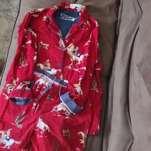 PJ Salvage flannel pjs